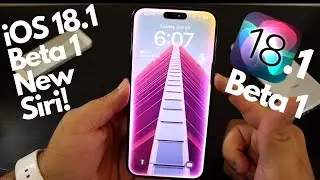 iOS 18 1 Beta 1 Out Now New Siri!
