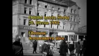 Odstřel hotelu Široký Olomouc