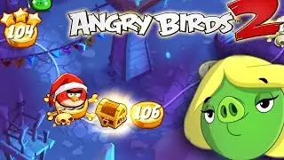 102-105 Уровень Angry Birds 2 ПОЛОСА СТРАЙКОВ Прохождение злых птичек 2 Видео для детей энгри бердз