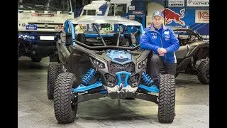 О Maverick X3 Владимир Чагин (КАМАЗ-мастер) и пилот Игорь Ганник