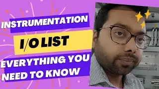 Instrumentation I/O list , everything you need to know |DCS | PLC