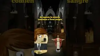 INCIDENTE LA ESTATUA DE JESÚS TE RESPONDIÓ 😨✝️ #cheems #voidmeme