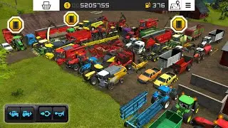 Farming Simulator 16 Parking Plot All Tools & Vehicles ! Fs16 Unlimited Money | Fs 16 Timelapse