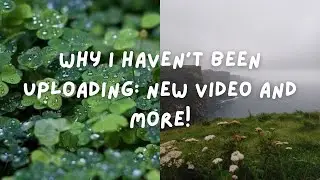 🌈Why I haven't been uploading: new video!!!☘️