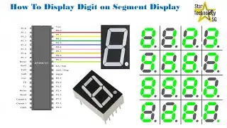 How to display digits on seven segments display in Assembly Language 