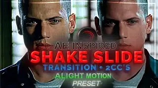 Ae Inspired Shake Slide Transition + 2 CC's | Alight Motion transition xml 