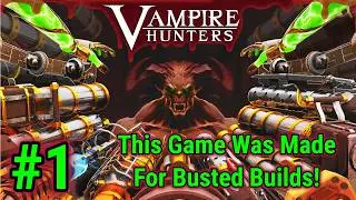 Vampire Hunters PS5 Gameplay - One Of The Best Bullet Heaven Roguelites Has Released! - Episode 1