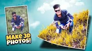 3D Pop Out Photo Effect, Out Of Bounds Photo Manipulation in Picsart Photo Editing | by Skay Studios