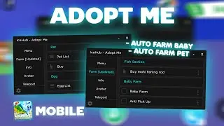 [NEW] ⛱️🐟 ADOPT ME AUTOFARM 🔥OP SCRIPT🔥 ON MOBILE/PC 2024‼️
