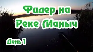 Рыбалка на реке Маныч / Фидер / Хутор Тузлуки / День первый