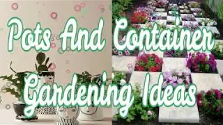 50+ Beautiful DIY Pots And Container Gardening Ideas Part 1