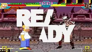 Chrigar Mugen: Homer Simpson vs Shao Kahn (OMEGAPSYCHO)