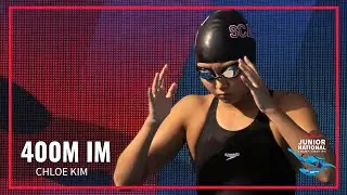 Chloe Kim Claims Victory in 400M IM | 2022 Speedo Junior National Championships | Irvine CA