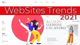 WebSite Trend 2021 | Best Website Layouts | Trending Websites Collection