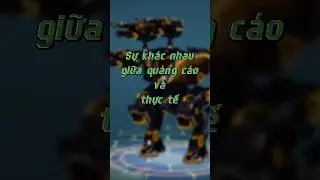 Quảng cáo & Thực tế về UE Bulgasari - War Robots 🇻🇳 #warrobots #shorts