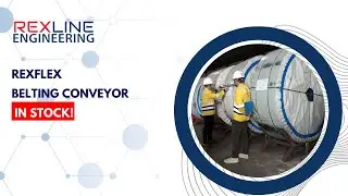 RexFlex Belting Conveyor in STOCK!