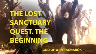 The Lost Sanctuary Walkthrough. Beginning of the Mission. God of War Ragnarök #gameplay #gow