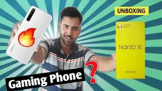 Realme Narzo 10 Unboxing & First Look Helio G80, Camera & Gaming Phone? | Budget Smartphone