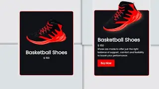 Product Card Cool Hover Effect using HTML and CSS