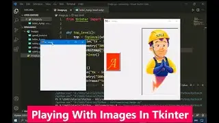 Inserting Images in Tkinter Widget TopLevel | How to add title icon in Main Window of Tkinter Python
