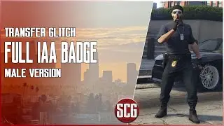 GTA 5 Online - HOW TO GET IAA BADGE FOR MALE...By SCG!