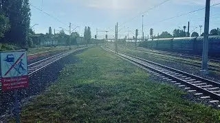 Pociągi w Kielcach. Czerwiec 2022.