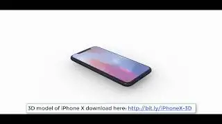 Download iPhone X – Real 3D model iPhone X — Apple