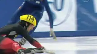 Speed Skating Championship crashes from Universal Sports
