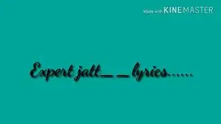Expert Jatt lyrics
