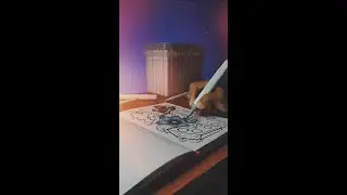 How to colour a doodle! (Part II) #sketch #doodle #gawx  #shorts