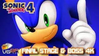 SONIC 4 EPISODE 1 FINAL STAGE & DEATH EGG ROBOT (4K 60 FPS)