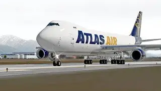 SSG Boeing 747-8F V1|  KSLC - KDEN | X-Plane 11