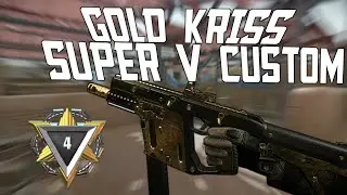 Warface GOLD Kriss Super V Custom - Ranked