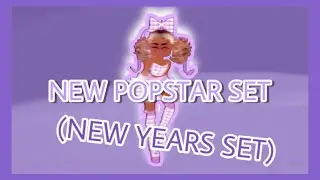 NEW 2021 POP STAR SET REVIEW!! (Roblox Royal High) 🌟🎆