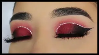Red Cut Crease | STEP BY STEP