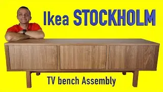 IKEA STOCKHOLM TV Bench Assembly Guide: Step-by-Step Instructions