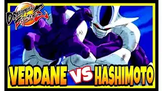 DBFZ Verdane ( Cell Broly Cooler ) vs Hashimoto ( Vegito Bardock SSJ Vegeta ) FIGHTERZ SEASON 3