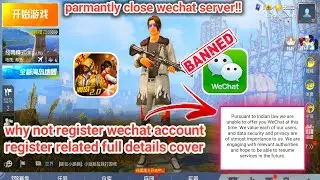 Why not register WeChat account with full details cover || WeChat register process Tips and tricks