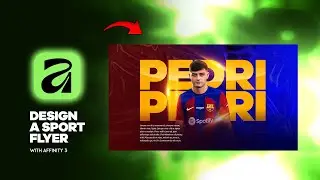 HOW TO CREATE A SPORT FLYER IN AFFINITY STUDIO
