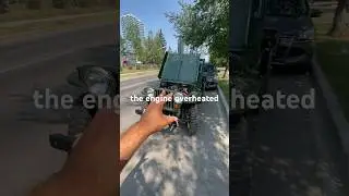 Jeep overheated… so I waited!
