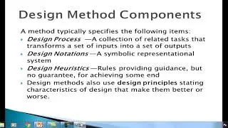 CS603 (week 2) Intro to discipline of software design 2