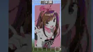 anime girl pixel art
