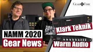 Gear News  - Klark Teknik 3rd Dimension BBD 320 &  Warm Audio BUS COMP  | Gear Time