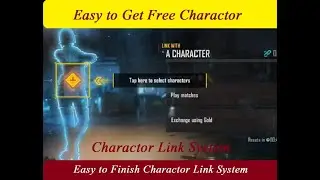 சுலபமாக முடிக்கலாம் CHARACTOR LINK SYSTEM// Easy to Claim Free Charactor //  Freefire Max Tamil /