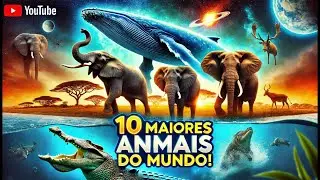OS 10 MAIORES ANIMAIS DO MUNDO! VOCÊ CONHECE TODOS?