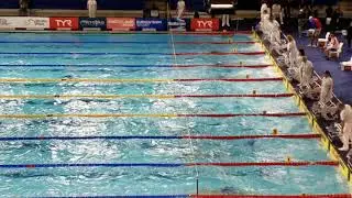 Euroswim 2019 5 aralık 100 m sırtüstü secme