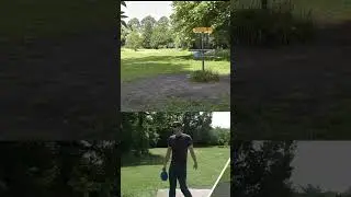 My first ace on camera! From my battery test live stream. #discgolf #shorts