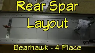 Bearhawk Experimental Airplane Build : Rear Spar Layout