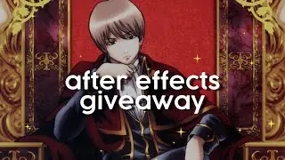 After Effects 7K Giveaway | CCs + Presets