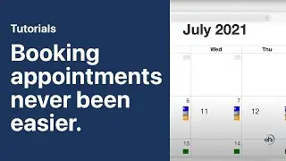 How to Book Appointments with the Calendar View